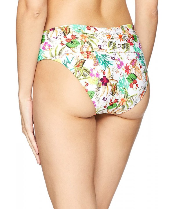 Women's Aloha Banded Bikini Bottom Swimsuit - Antigua - CG18C532XHC $50.73-Tankinis