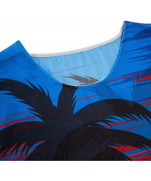 Women's Chiffon Swimsuit Bathing Suit Pom Pom Bikini Cover Up - Tropical 07 - CH190Z9SZEH $19.59-Cover-Ups