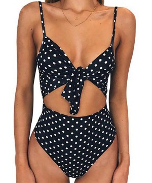 Swimwear for Womens- Summer Beach Summer Set Ladies One PC Holiday Pool Beachwear Tankini Bikini - Black - CP18O2HKIZ0 $11.49...