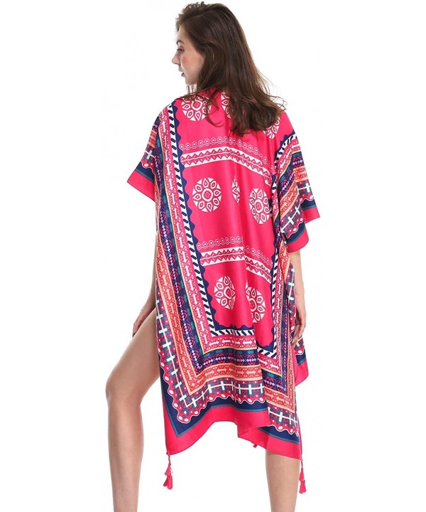 Women's Stylish Kimono Cardigan or Beach Coverup - Lspj-33 - CD192QUD8OW $13.10-Cover-Ups