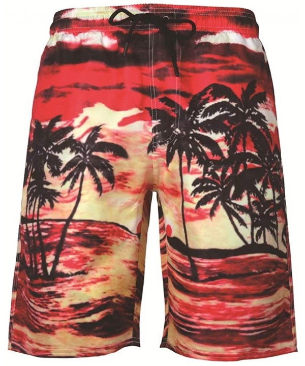 Men Swim Trunks Shorts Drawstring Surfing Beach Board with Mesh Lining - Colorj - C118SSZIDMD $22.94-Board Shorts