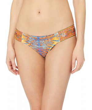 Women's Turmeric Medium Coverage Bikini Bottom - Multi - CO18HTEEM37 $21.74-Bottoms