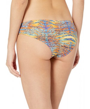 Women's Turmeric Medium Coverage Bikini Bottom - Multi - CO18HTEEM37 $21.74-Bottoms