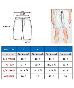 Mens Swim Trunks Summer Cool Quick Dry Board Shorts with Mesh Lining - Rock Hand - C418QA6UL9Y $29.90-Board Shorts