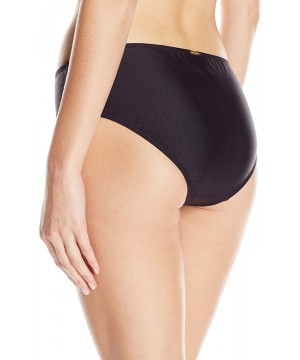 Women's Cosita Buena Luxe Full Coverage Bikini Bottom - Black - C7129SHQYZ7 $41.97-Bottoms