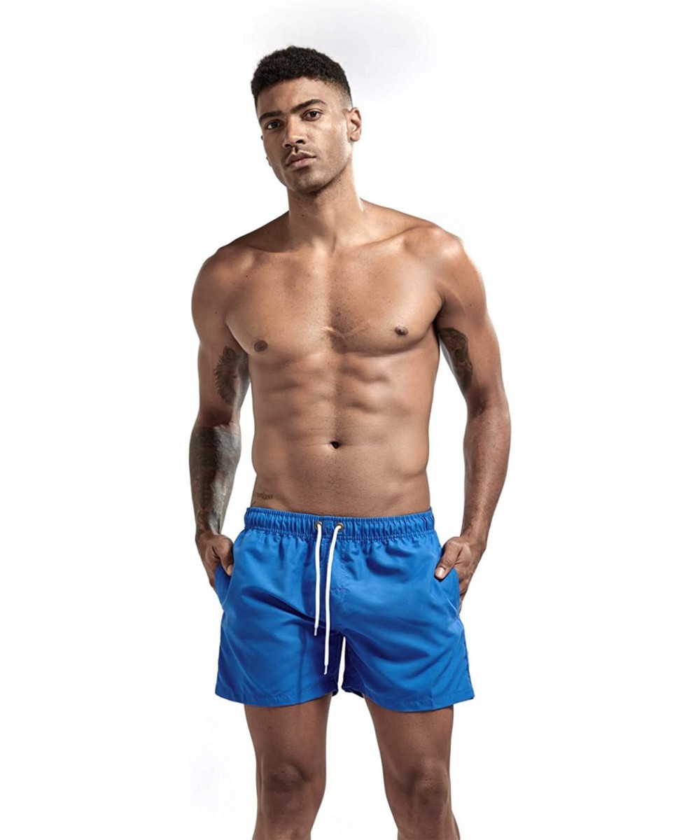 Men's Athletic Shorts Bodybuilding Shorts Lifting Gym Workout Sweat Shorts Basketball Shorts 6 Colors - Blue - CX1976S6DRQ $1...