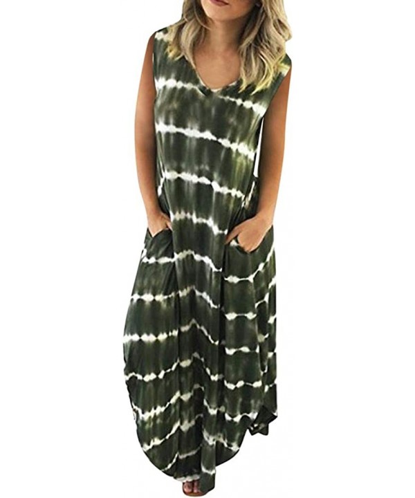 Neutral Floor Length Dress for Women 3/4 Sleeve V Neck Solid Color Pocket Long Maxi Dress Plus Size - Z3-green - CU197M3H94H ...