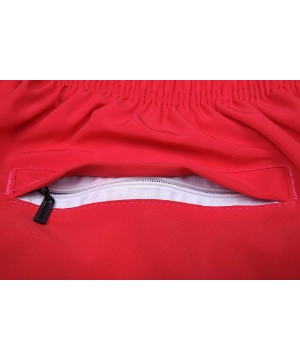 Men's Quick Dry Swim Trunks Bathing Suit Beach Shorts - Red - CU18QN0O9YY $17.17-Trunks