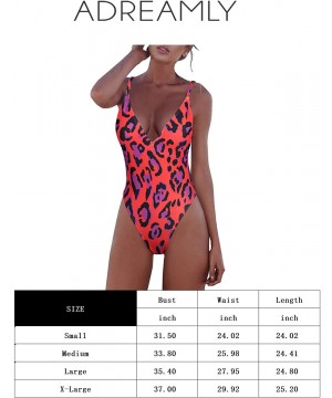 Women's One Piece Tummy Control V Neck Backness Swimsuits Bathing Suit Swimwear Beachwear - 01_white Snake - CD19707ZULS $18....