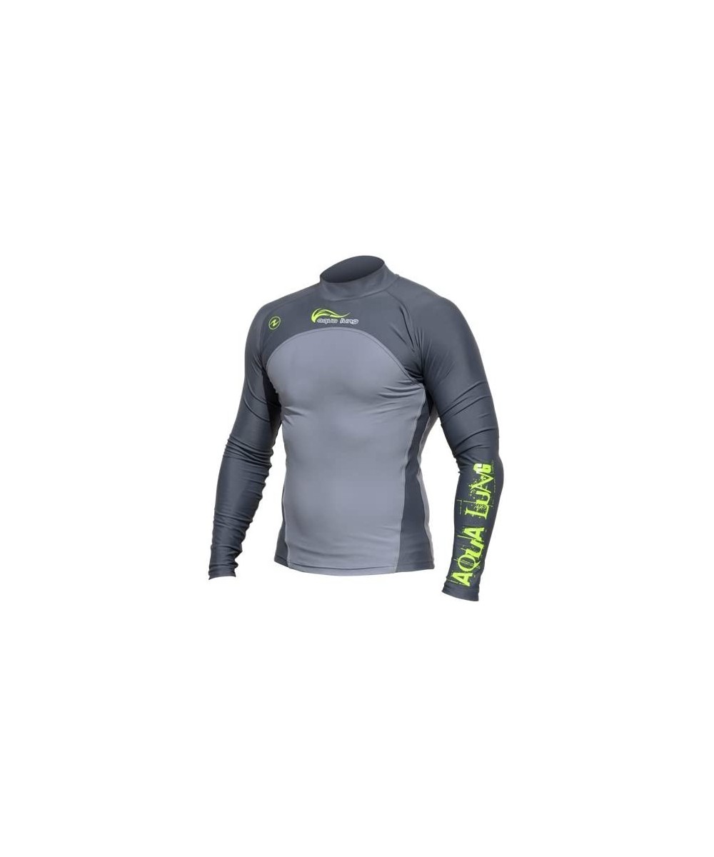 Men's Long Sleeve Rashguard - CU1199YJ4ZH $16.72-Rash Guards