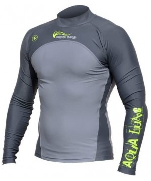 Men's Long Sleeve Rashguard - CU1199YJ4ZH $16.72-Rash Guards