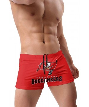 Men's New York Je-ts Swimwear Trunks Square Leg Boxer Brief Swimsuit Swim Underwear - Tampa Bay Buccaneers - CV194R82TKT $23....