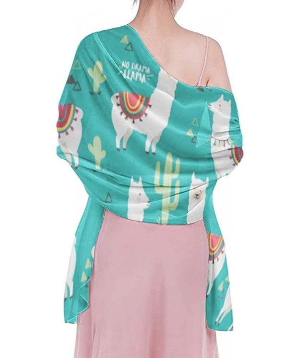 Women Fahion Swimsuit Bikini Cover Up Sarong- Party Wedding Shawl Wrap - Llama - C819C4LKMAE $23.94-Cover-Ups