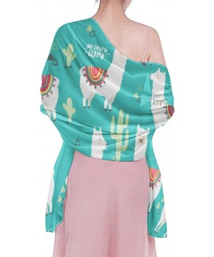 Women Fahion Swimsuit Bikini Cover Up Sarong- Party Wedding Shawl Wrap - Llama - C819C4LKMAE $23.94-Cover-Ups