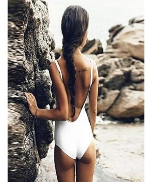 Women Two Piece Swimsuit High Waisted Off Shoulder Ruffled Bikini Set - A-white - CD194EAL6K6 $11.04-Board Shorts