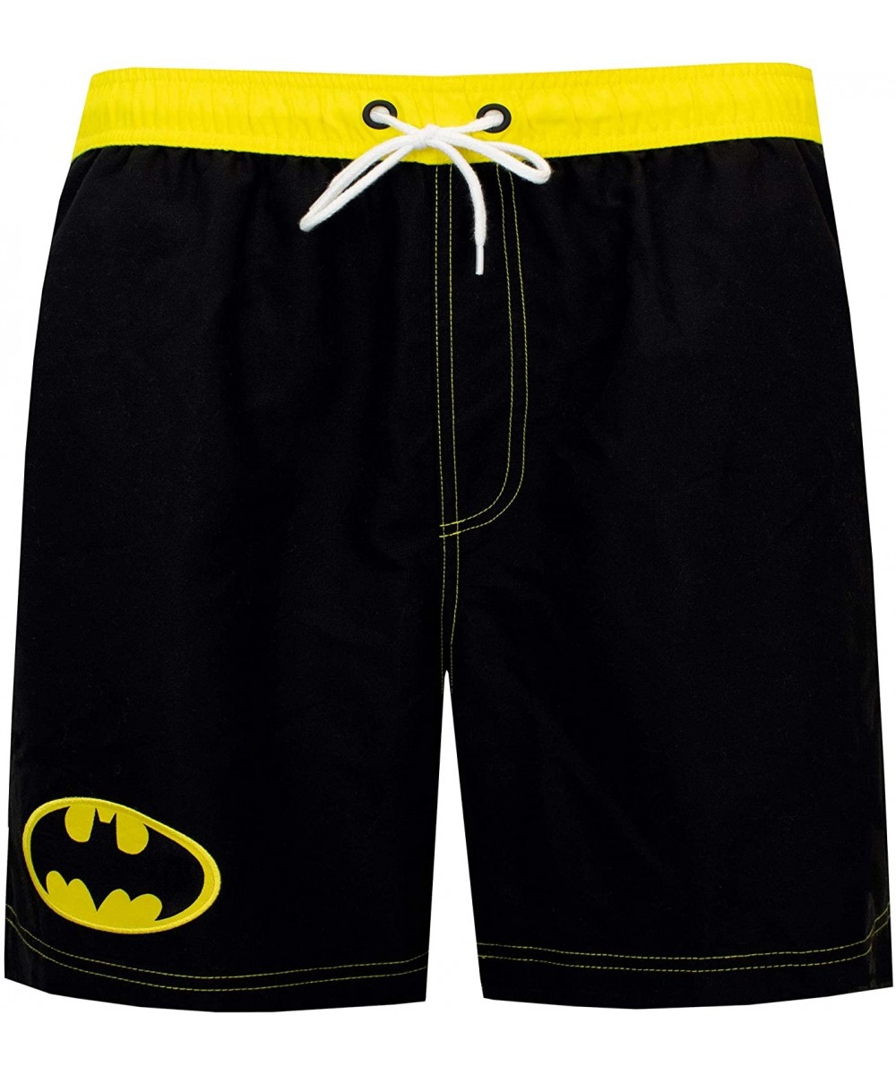 Mens Batman Swimming Trunks - CT194Q59G2D $19.71-Board Shorts