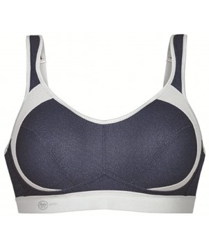 Women's Plus Size Extreme Control Sport Bra - Peacock/Anthracite - C4187RGYZSW $55.60-One-Pieces