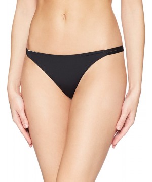 Women's Quick Dry Compression Printed Bikini Surf Bottom - Black - C918906RYYG $11.02-Bottoms