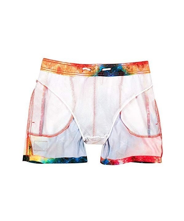 Swimwear Men Swim Boxer Trunks Beach Wear Board Shorts Bathing Suits - CC18RUREZOQ $48.76-Board Shorts