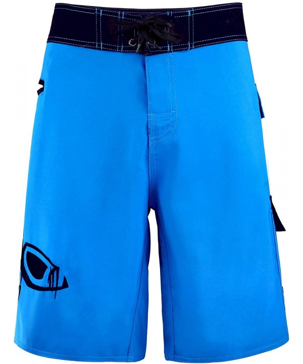 Waterman 5 Pocket Boardshorts - Royal Blue - CY12H6WC03V $40.96-Board Shorts