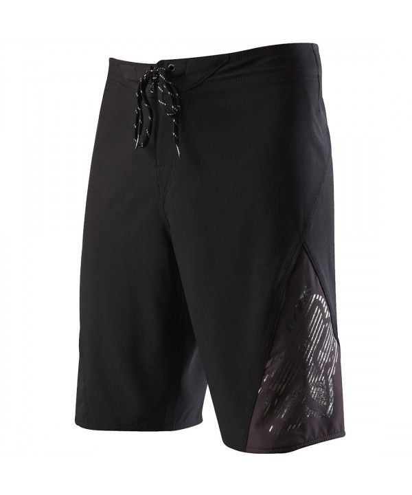 Men's Parallax Boardshort- Black-36 - C6117O1Z66X $36.78-Board Shorts