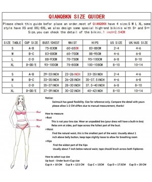 Womens Sexy Thong Soft Padded Bikini Set Two Piece Swimsuits - Newblack - CT18NGDKAIM $20.00-Sets