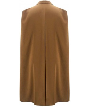 Womens Buttons Dress Double Breasted Front Business Pencil Style Long Dress for Work Casual - Brown - CG192C5GGRW $25.38-Racing