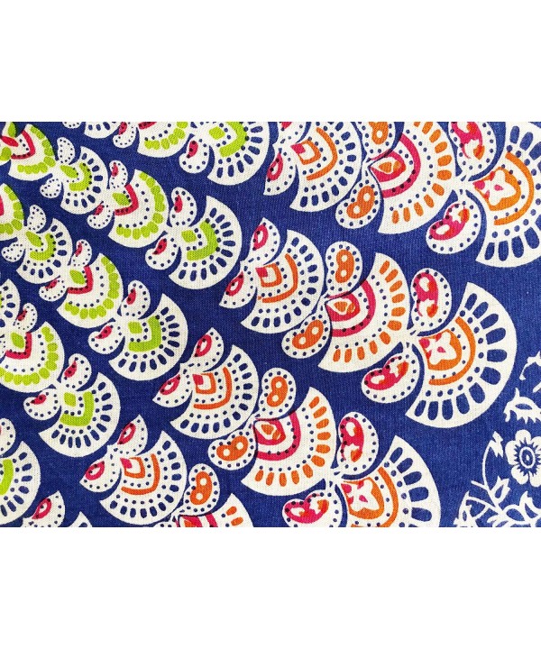 Elephant Sarong Wraps from Bali Beach Cover Up - Elephant Fans Blue/Fuchsia - C3194A2UU5H $19.90-Cover-Ups