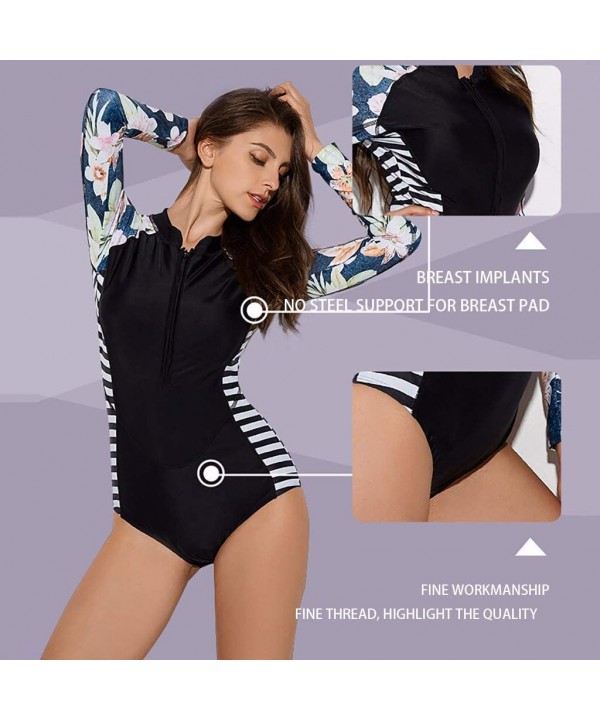 Rash Guard Swimming Suit for Women Swimsuit Swimwear Bathing Suit S-XL - Multi Color - C318UZ7IRNI $20.90-Rash Guards