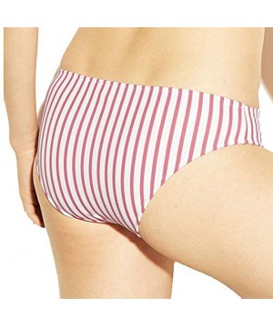 Women's Hipster Bikini Bottom - Sienna Stripe - CS195C5W36K $20.66-Tankinis