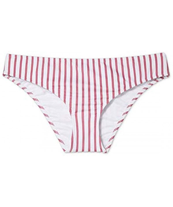 Women's Hipster Bikini Bottom - Sienna Stripe - CS195C5W36K $20.66-Tankinis