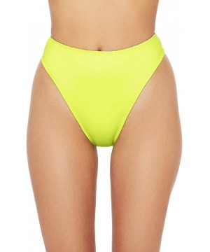 Women's High Waist Hipster Bikini Swimsuit Bottom - Multi//New Wave - CO18AW9XSS2 $10.53-Tankinis