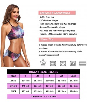 American Flag Bikini Set Swimwear Swimsuit Beach Suit Bathing Suits for Teen Girls Women - Multicolor 15 - CH18TUW53IS $21.81...