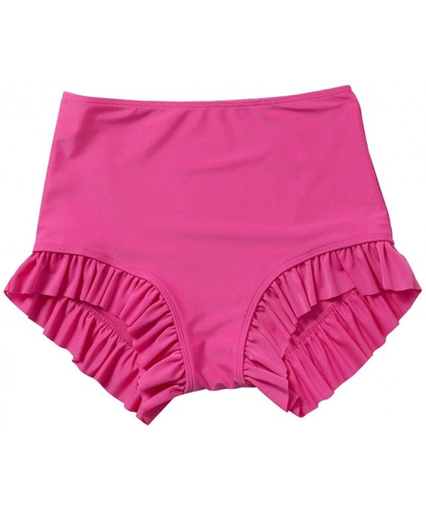 Women Shorts Tankini Bottom Comfort Quick Dry Stretch Tummy Control Board Short for Summer Beach - Hot Pink - CB194Q6DRGR $11...