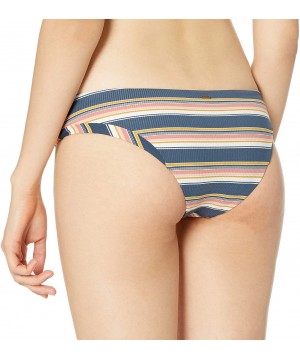 Women's Throwback Cheeky Coverage Bikini Bottom - Navy - C918QL4SLUI $18.44-Tankinis