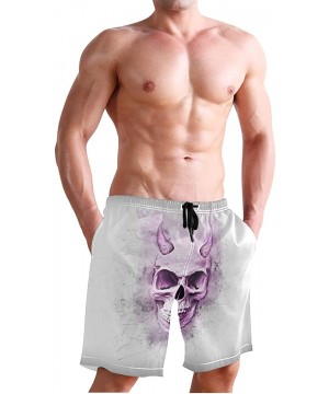 Mandala Boho Men's Sportwear Quick Dry Board Shorts with Lining S 2010005 - 2010076 - CO196R5E0YZ $28.34-Trunks