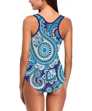 Unique Custom One Piece Swimsuit Swimwear Bathing Suit for Women Juniors (XS-3XL) - Multi 8 - CO18EQNRQ86 $31.56-One-Pieces