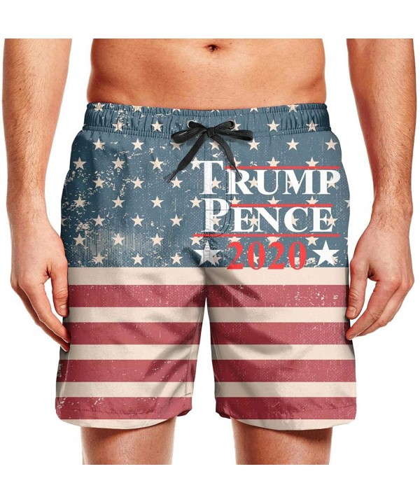 Trump-Funny-Punisher-Skull- Men Swimwear Mesh Lining Graphic Athletic Shorts - Trump Pence 2020-3 - C6196UO4CMT $17.17-Board ...