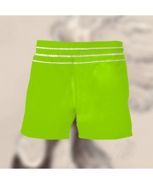 Mens Short Pants Drawstring Beach Shorts Stop Staring at My Cock Novelty Funny Printed Beer Festival Trouser - Green - C119DH...