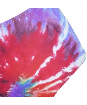 Twist Front Tie Dye Scoop Neck Tankini Swimsuit - Multi-a - CA19729NLX5 $23.66-Sets