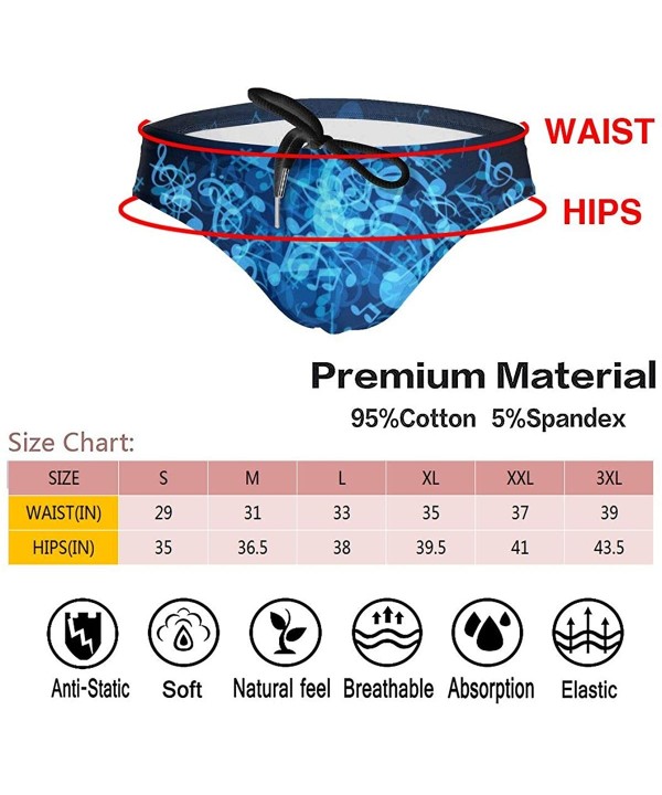 Puerto Rican Flag Men Briefs Bikini Swimwear Low Rise Swimsuit with Drawstring - 9 - C019DIG5CLE $27.78-Briefs