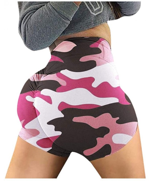 Basic Pants Women Short Sports Pants Summer Elastice Breathable Pants - Pink - CH198R0LULT $12.14-Sets