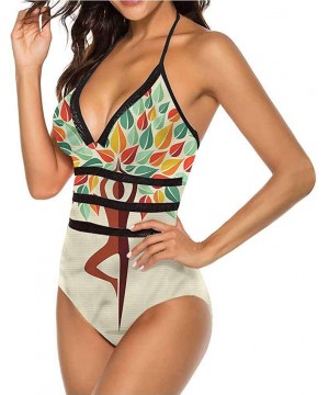 Beach Swimwear Bathing Suit Hippie Ombre Boho Fits All Different Body Types - Multi 10 - CV190X5XX4H $48.06-Bottoms