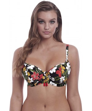 Tiki Bar Sweetheart Bikini Top - Multi - CK18QUTE83E $49.43-Tops