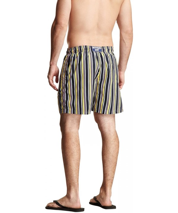 Men's Surf Swim Trunks - Purple/Violett Stripes - CZ11H5G8CEZ $13.76-Trunks