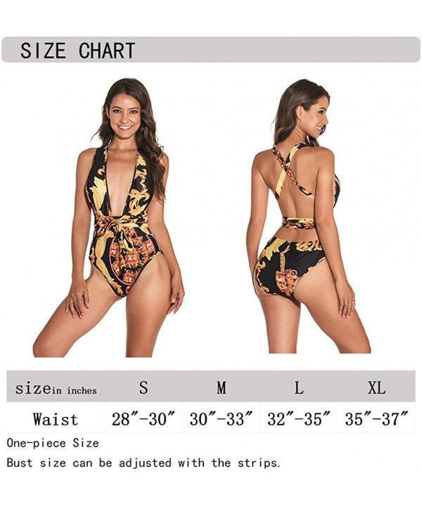 Women's Padded One Piece Monokini Swimsuit Leopard Snakeskin Printed Bathing Suit with Cover Up - Onepiece-p25 - CU18E66D5QO ...