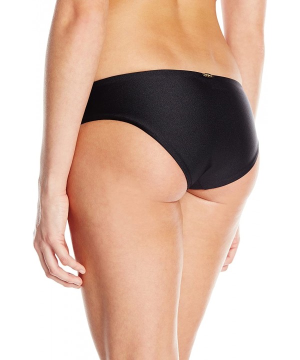 Women's For Your Eyes Only Net Sides Full Bikini Bottom - Black - CY11QVPQVZN $46.32-Bottoms