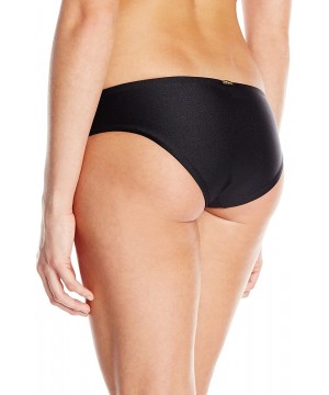 Women's For Your Eyes Only Net Sides Full Bikini Bottom - Black - CY11QVPQVZN $46.32-Bottoms