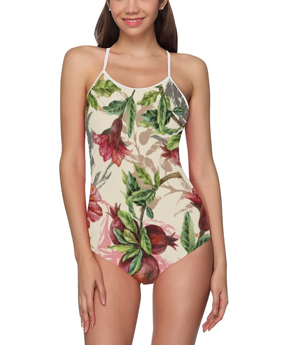 Unique Fashion Custom One Piece Swimsuit Swimwear Bathing Suit for Women Juniors (XS-3XL) - Multi 18 - CW18G27A77E $29.24-One...