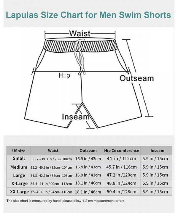 Men's Swim Trunks Quick Dry Swim Shorts for Men Swimsuits Shorts Board Trunks with Mesh Lining- Pockets for Boys - Long-black...